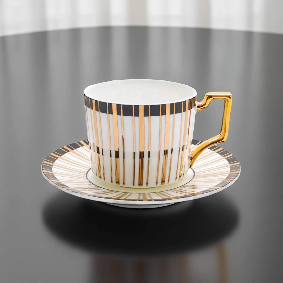 Anzio Royal Bone China Coffee & Teacup e piattino