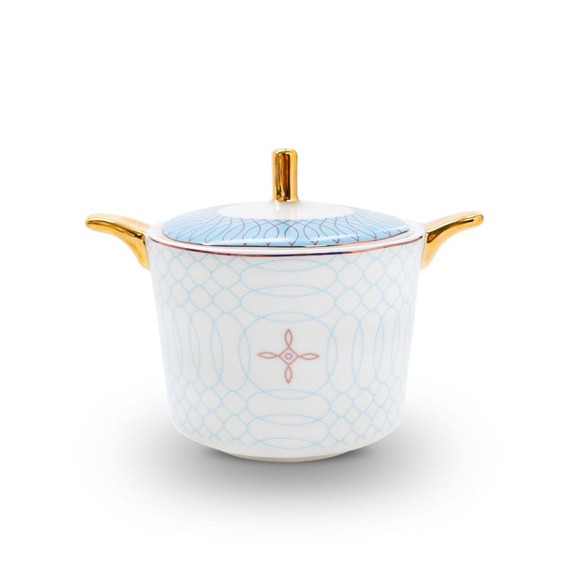 Azur Royale Bone China Tea Set - KitchBoom