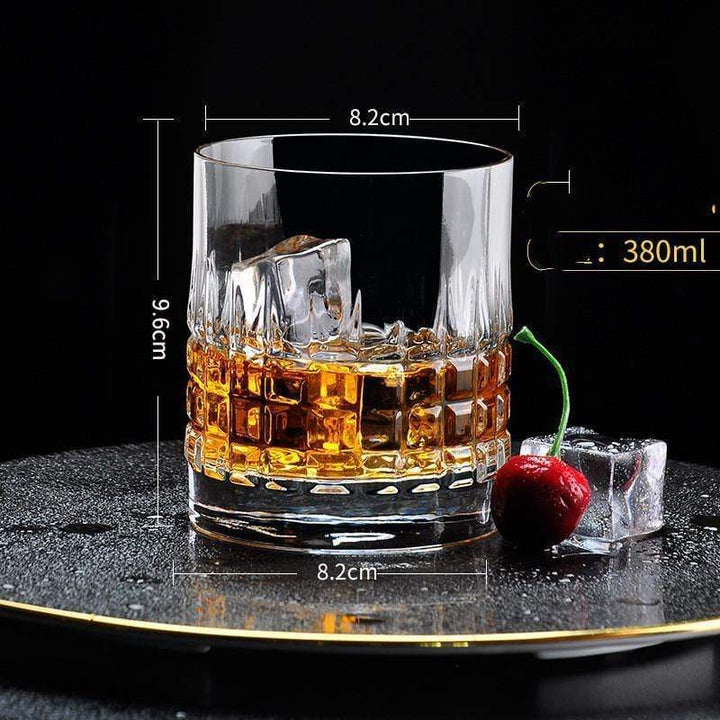 Noble Whisky Crystal Tumbler Glass - KitchBoom