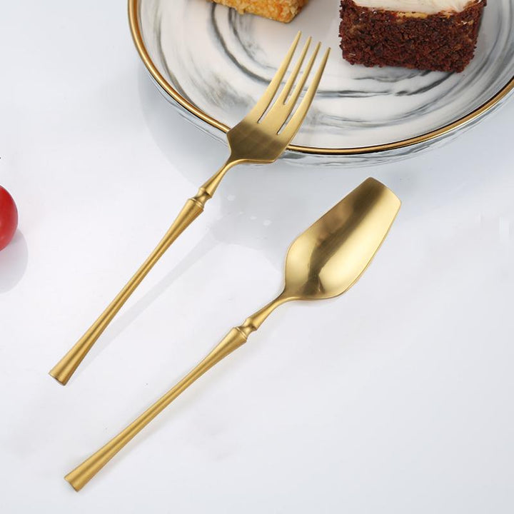 The Chic Cutlery Set - Gold | KitchBoom.