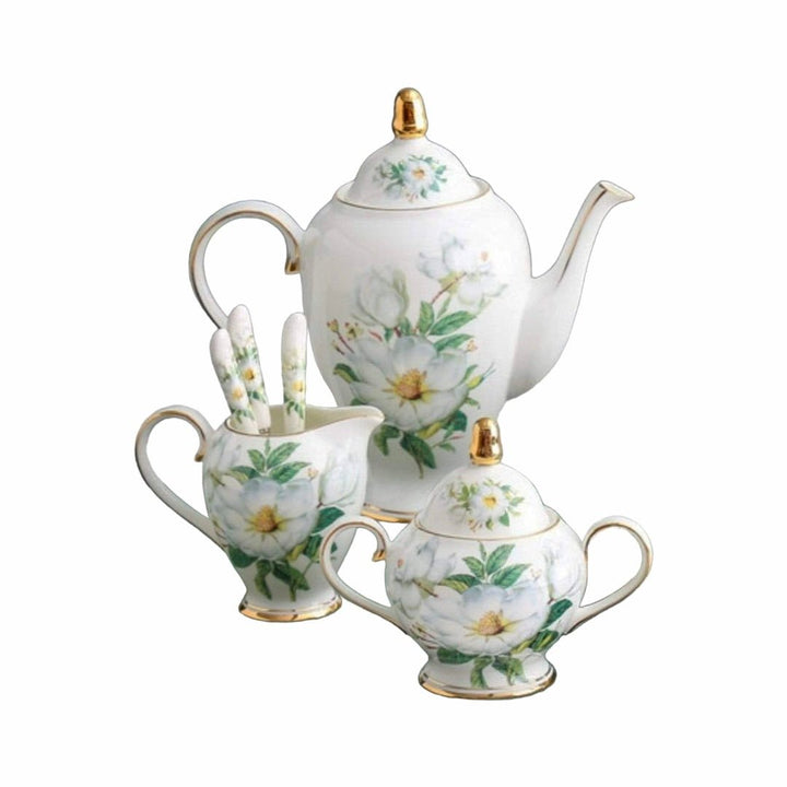 The Traditional Vintage Flower Teapot Set | KitchBoom.